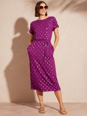 Flow of Love-T-Shirt Dress