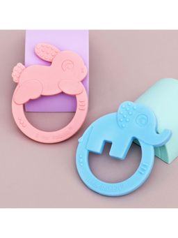 R for Rabbit - Tiny Bites Zoobie Teethers (Pack Of 2)
