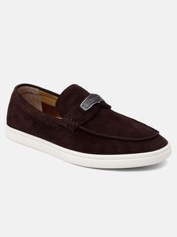 U.S. POLO ASSN. - Men Brown ALGER Stylish Smart Loafers