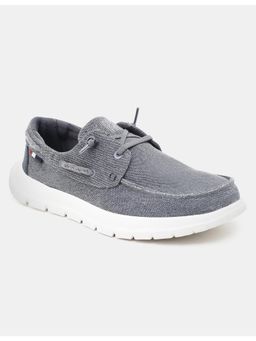 U.S. POLO ASSN. - Men Grey NERO Boat Shoes