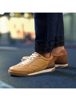 Flying Machine - Men Tan Sneakers