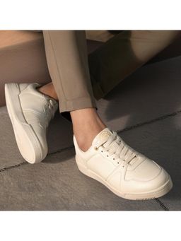 Flying Machine - Men Cream Sneakers