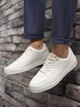 Flying Machine - Men White Sneakers