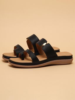 ERIDANI - Women Lisseth Black Sandals