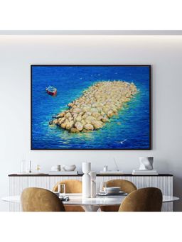 ARTCREST - A Moment Of Eternity Painting Black Box Framed Canvas