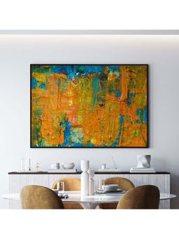 ARTCREST - Colors Of Life Painting Black Box Framed Canvas