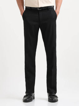 Arrow - Men's Straight Fit Solid Trouser
