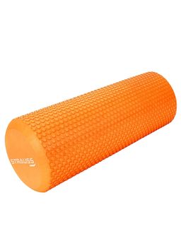 Strauss - Yoga Foam Roller, 45 cm (Orange)