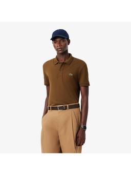 Lacoste - Premium Style Brown Slim Fit L.12.12 Original Polo T-Shirt