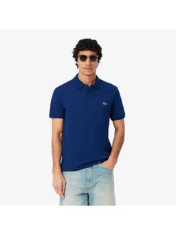 Lacoste - Contemporary Essential Blue Slim Fit L.12.12 Original Polo T-Shirt