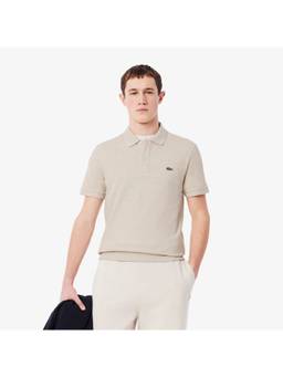 Lacoste - Casual Wardrobe Beige Slim Fit L.12.12 Original Polo T-Shirt