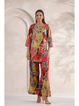 CRAFIQA - Women Multi-Color Printed Co-Ord Set