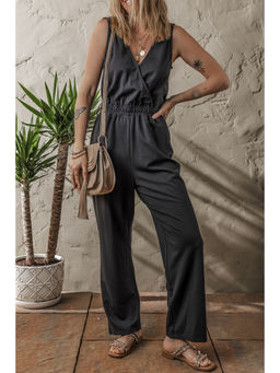 PARTIQ - Women Grey Solid Jumpsuit