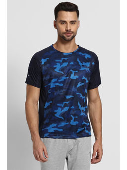 Van Heusen Innerwear - Men Swift Dry & Anti Microbial T-Shirt - Navy