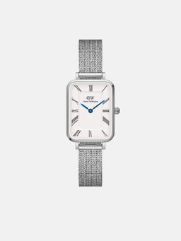 Daniel Wellington - Women Analogue Rectangular White Dial Watch- DW00100690K