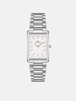 Daniel Wellington - Women Analogue Rectangular White Dial Watch- DW00100700K