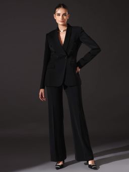 VOLCAPE - Chicago Black Co-Ord (Set of 2)