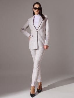 VOLCAPE - Lauren Grey Blazer with Pant (Set of 2)