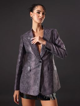VOLCAPE - Vanessa Purple Blazer