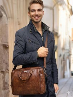 VISMIINTREND - Unisex Laptop Bag with Detachable Strap