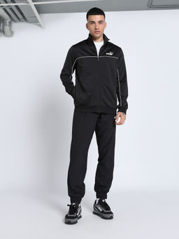 Puma - Poly Piping Men's Black Tracksuit (Set of 2)