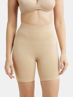 Jockey - SH03 Women Mid Waist Cotton Elastane Seamfree Shorts Shapewear - Light Skin
