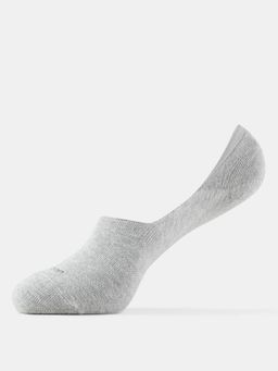 Jockey - 7484 Women Compact Cotton Stretch No Show Socks - Grey Melange