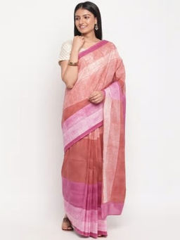 Fabindia - Cotton Printed Stitched Sari