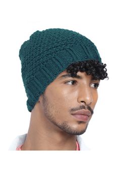 Magic Needles - Blue Acrylic & Resin Beanie