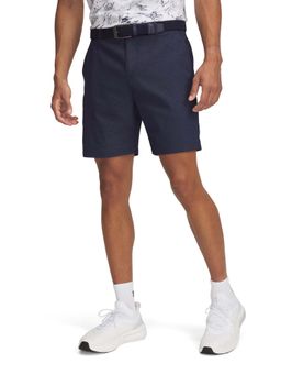 Under Armour - Blue Solid Mid Waist Shorts