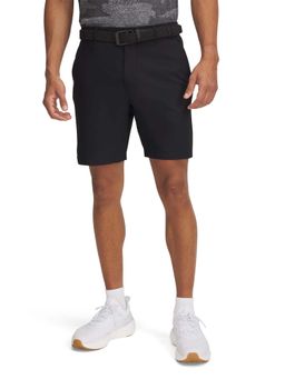 Under Armour - Black Solid Mid Waist Shorts