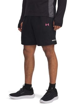 Under Armour - Black Solid Mid Waist Shorts