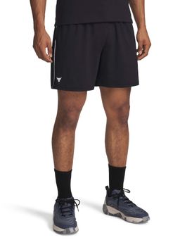 Under Armour - Black Solid Mid Waist Shorts
