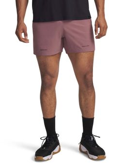 Under Armour - Mauve Solid Mid Waist Shorts