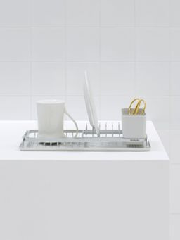 Brabantia - Dish Washing & Organising Compact Dish Drying Rack For thinKitchen, L Grey