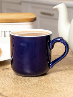 London Pottery - Farmhouse Cobalt Blue Mug For thinKitchen, 250ml