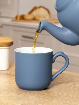 London Pottery - Farmhouse Mug For thinKitchen, Nordic Blue, 250ml