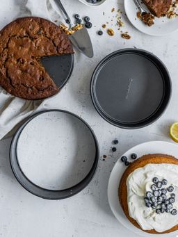 MasterClass - 23 and 20 cm Springform Cake Tins For thinKitchen, Set of 2, Carbon Steel