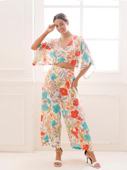 Ragavi - Powder Puff Muslin Co-Ord (Set of 2)