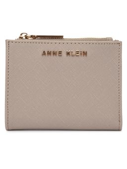 Anne Klein - Women Beige Textured Two Fold Wallet