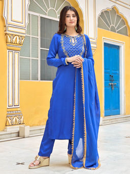 Urbanstree - Aisha Kurta with Pant & Dupatta (Set of 3)