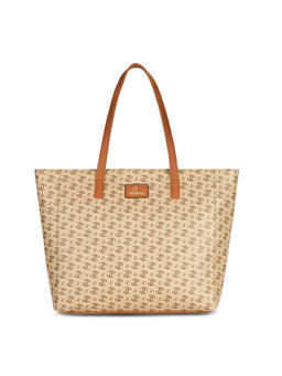 Lavie - Women's Miranda Monogram LL Print Tote (TAUPE) (L)