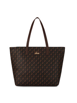 Lavie - Women's Miranda Monogram LL Print Tote (CHOCO) (L)