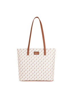 Lavie - Women's Palmer Monogram LL Print Tote (OFF WHITE) (L)