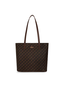 Lavie - Women's Palmer Monogram LL Print Tote (CHOCO) (L)
