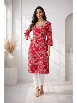 Autumnlane - Barnali Cardinal Printed Kurta
