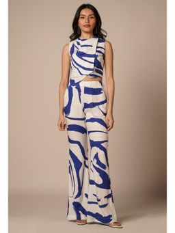 Advait - Cora Draped White Crop Top