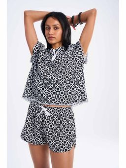 TERRA LUNA - CAPRI Multi-Color Printed Shorts