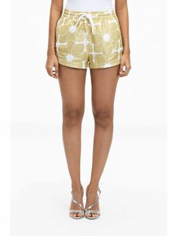 TERRA LUNA - DRAI Beige Printed Shorts