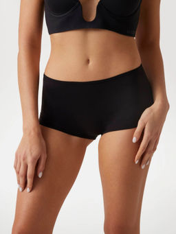 Guess - Polyamide Solid Black Eveline Boyshorts